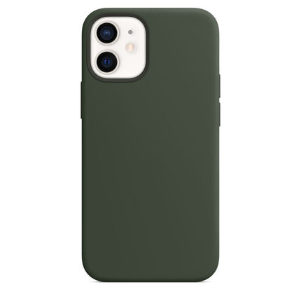 Funda de silicona líquida magnética de cobertura total a prueba de golpes con imán de carga Magsafe, para iPhone 12 mini, para iPhone 12/12 Pro, para iPhone 12 Pro Max