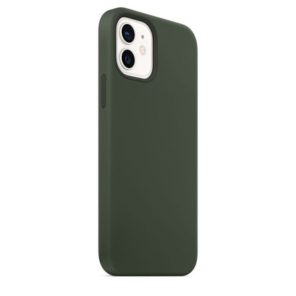 Funda de silicona líquida magnética de cobertura total a prueba de golpes con imán de carga Magsafe, para iPhone 12 mini, para iPhone 12/12 Pro, para iPhone 12 Pro Max