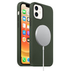 Para iPhone 12 mini / Verde profundo