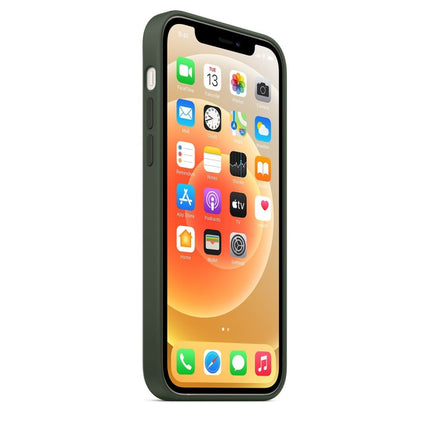 Funda de silicona líquida magnética de cobertura total a prueba de golpes con imán de carga Magsafe, para iPhone 12 mini, para iPhone 12/12 Pro, para iPhone 12 Pro Max