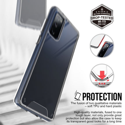 Scratchproof TPU + Acrylic Space Protective Case, For Samsung Galaxy A7 (2018), For Samsung Galaxy A9 (2018) / A9s, For Samsung Galaxy A10, For Samsung Galaxy A10s, For Samsung Galaxy A20e, For Samsung Galaxy A20s, For Samsung Galaxy A21s              ...