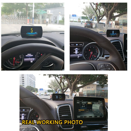 P16 Car HUD Head-up Display OBD2 Fault Code Elimination, P12