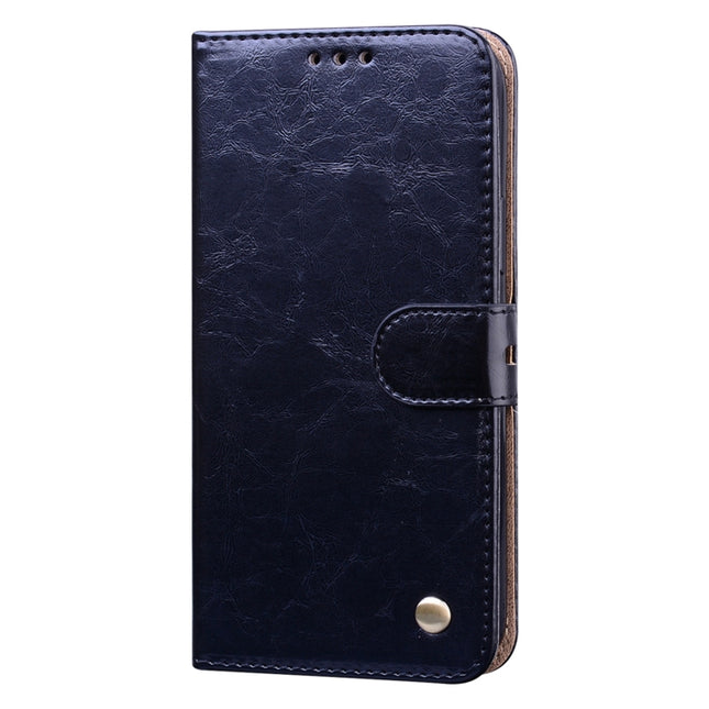 Funda de cuero con tapa horizontal con textura de cera de aceite de estilo empresarial para iPhone XR, con soporte, ranuras para tarjetas y billetera, para iPhone 12 mini, para iPhone 12/12 Pro, para iPhone 12 Pro Max