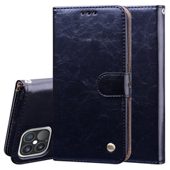 Business Style Oil Wax Texture Horizontal Flip Leather Case for iPhone XR, with Holder & Card Slots & Wallet, For iPhone 12 mini, For iPhone 12 / 12 Pro, For iPhone 12 Pro Max