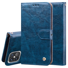 Business Style Oil Wax Texture Horizontal Flip Leather Case for iPhone XR, with Holder & Card Slots & Wallet, For iPhone 12 mini, For iPhone 12 / 12 Pro, For iPhone 12 Pro Max