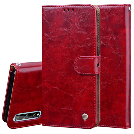 Business Style Oil Wax Texture Horizontal Flip Leather Case with Holder & Card Slots & Wallet, For Huawei Nova 7 SE / Honor 30S, For Huawei Y8P / Enjoy 10S, For Huawei Honor 30, For Huawei Y6P 2020, For Huawei Y8s(Global Official Version)              ...