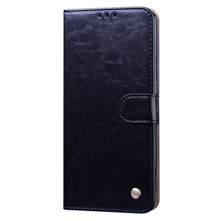 Business Style Oil Wax Texture Horizontal Flip Leather Case with Holder & Card Slots & Wallet, For Huawei Honor 9X Lite