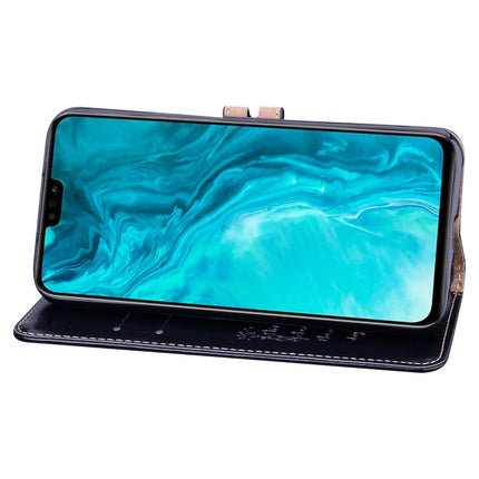 Business Style Oil Wax Texture Horizontal Flip Leather Case with Holder & Card Slots & Wallet, For Huawei Honor 9X Lite