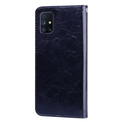 Business Style Oil Wax Texture Horizontal Flip Leather Case, with Holder & Card Slots & Wallet, For Samsung Galaxy M51, For Samsung Galaxy A01 Core, For Samsung Galaxy A21s, For Samsung Galaxy S20 FE