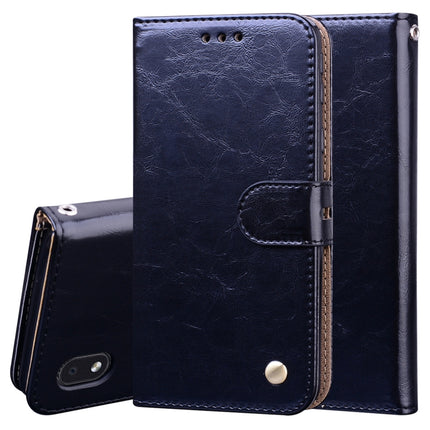 Business Style Oil Wax Texture Horizontal Flip Leather Case, with Holder & Card Slots & Wallet, For Samsung Galaxy M51, For Samsung Galaxy A01 Core, For Samsung Galaxy A21s, For Samsung Galaxy S20 FE
