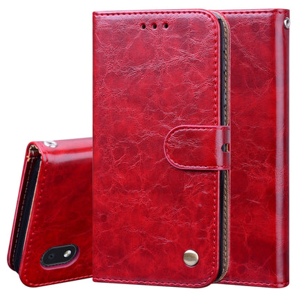 Business Style Oil Wax Texture Horizontal Flip Leather Case, with Holder & Card Slots & Wallet, For Samsung Galaxy M51, For Samsung Galaxy A01 Core, For Samsung Galaxy A21s, For Samsung Galaxy S20 FE