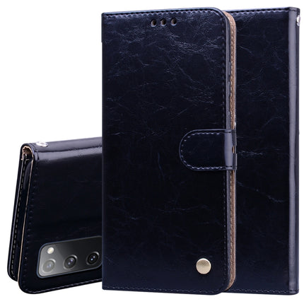 Business Style Oil Wax Texture Horizontal Flip Leather Case, with Holder & Card Slots & Wallet, For Samsung Galaxy M51, For Samsung Galaxy A01 Core, For Samsung Galaxy A21s, For Samsung Galaxy S20 FE