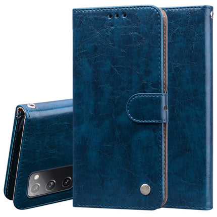 Business Style Oil Wax Texture Horizontal Flip Leather Case, with Holder & Card Slots & Wallet, For Samsung Galaxy M51, For Samsung Galaxy A01 Core, For Samsung Galaxy A21s, For Samsung Galaxy S20 FE