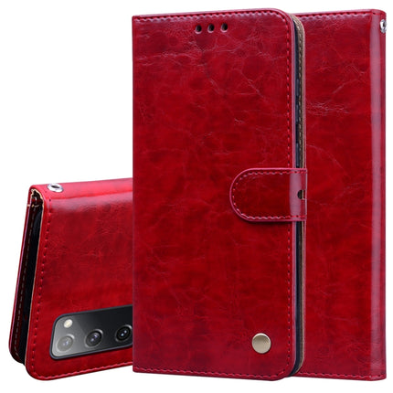 Business Style Oil Wax Texture Horizontal Flip Leather Case, with Holder & Card Slots & Wallet, For Samsung Galaxy M51, For Samsung Galaxy A01 Core, For Samsung Galaxy A21s, For Samsung Galaxy S20 FE
