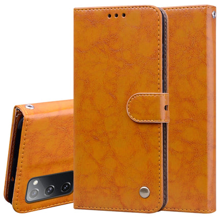 Business Style Oil Wax Texture Horizontal Flip Leather Case, with Holder & Card Slots & Wallet, For Samsung Galaxy M51, For Samsung Galaxy A01 Core, For Samsung Galaxy A21s, For Samsung Galaxy S20 FE
