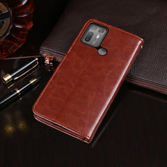 idewei Crazy Horse Texture Horizontal Flip Leather Case with Holder & Card Slots & Wallet, For HTC Desire 20+, For OPPO A72 5G, For vivo V20