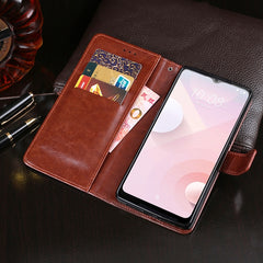 idewei Crazy Horse Texture Horizontal Flip Leather Case with Holder & Card Slots & Wallet, For HTC Desire 20+, For OPPO A72 5G, For vivo V20