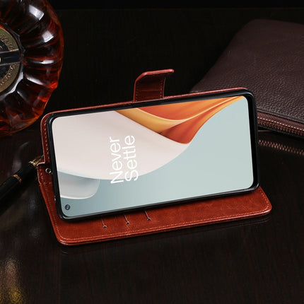 idewei Crazy Horse Texture Horizontal Flip Leather Case with Holder & Card Slots & Wallet, For OnePlus Nord N100, For Nokia 2.4, For Nokia 8.3 5G