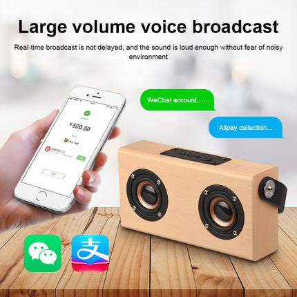 D10 Bluetooth 4.2 Tragbarer Bluetooth-Handlautsprecher aus Holz, D10 (rote Holzstruktur), D10 (Bambusstruktur)