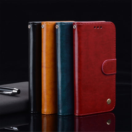 Business Style Oil Wax Texture Horizontal Flip Leather Case, with Holder & Card Slots & Wallet, For Xiaomi Redmi 9, For Xiaomi Redmi 9A, For Xiaomi Redmi 9C, For Xiaomi Poco X3 NFC