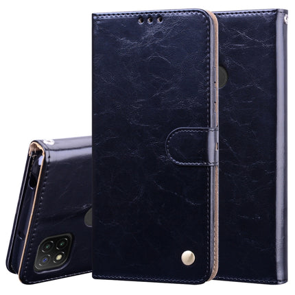 Business Style Oil Wax Texture Horizontal Flip Leather Case, with Holder & Card Slots & Wallet, For Xiaomi Redmi 9, For Xiaomi Redmi 9A, For Xiaomi Redmi 9C, For Xiaomi Poco X3 NFC