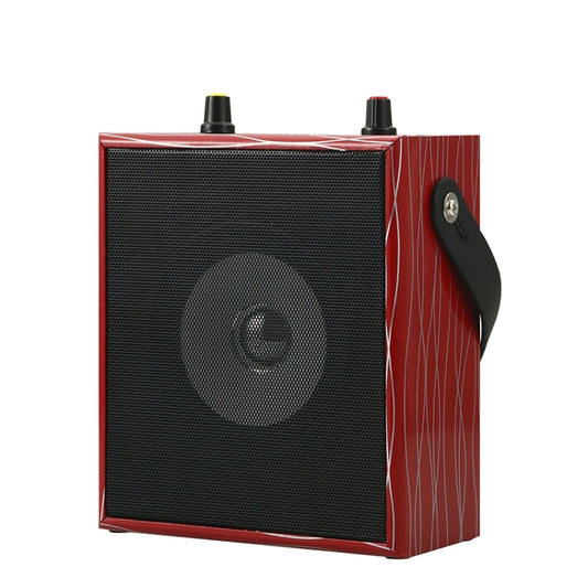 Altavoz Bluetooth portátil de mano con Bluetooth 5.0 K10 de 10 W y diseño cuadrado, K10 (rojo), K10 (negro)