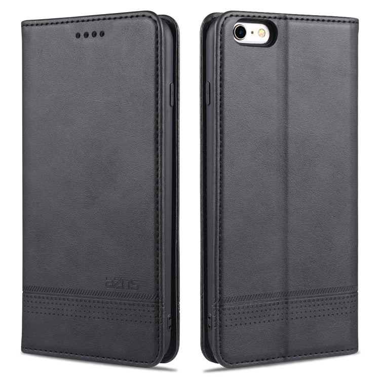 AZNS Magnetic Calf Texture Horizontal Flip Leather Case with Card Slots & Holder & Wallet, For iPhone 6, For iPhone 6 Plus, For iPhone 8 / 7, For iPhone 8 Plus/7 Plus