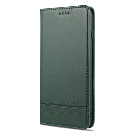 AZNS Magnetische horizontale Klapphülle aus Leder mit Kalbslederstruktur, Kartenfächern, Halter und Geldbörse, für iPhone 6, für iPhone 6 Plus, für iPhone 8/7, für iPhone 8 Plus/7 Plus, für iPhone XR
