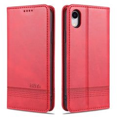 AZNS Magnetic Calf Texture Horizontal Flip Leather Case with Card Slots & Holder & Wallet, For iPhone 6, For iPhone 6 Plus, For iPhone 8 / 7, For iPhone 8 Plus/7 Plus, For iPhone XR