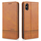 Für iPhone XS Max / Hellbraun