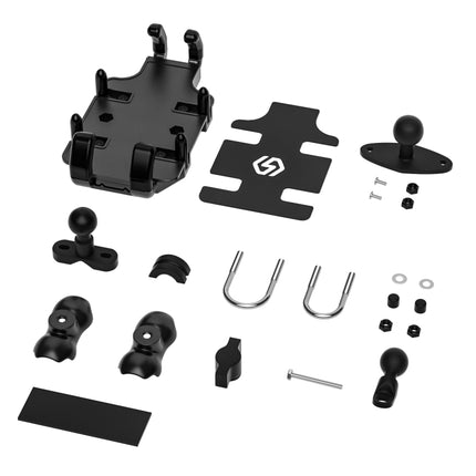 WUPP CS-1205A1 All Aluminum Alloy Motorcycle Navigation Bracket Phone Holder, CS-1205A1