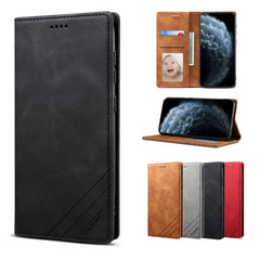 GUSSIM GS-001 Business Style Horizontal Flip Skin Feel PU Leather Case with Holder & Card Slots & Wallet & Photo Frame, For iPhone 6 / 6s, For iPhone 8 Plus / 7 Plus, For iPhone SE 2022 / SE 2020 / 8 / 7, For iPhone XR, For iPhone 11, For iPhone 11 Pro