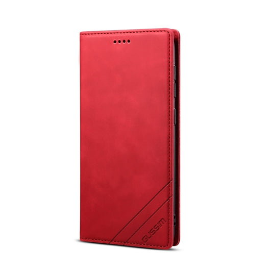 GUSSIM GS-001 Business Style Horizontal Flip Skin Feel PU Leather Case with Holder & Card Slots & Wallet & Photo Frame, For iPhone 11 Pro Max, For iPhone 12 mini, For iPhone 12 / 12 Pro, For iPhone 12 Pro Max, For iPhone X / XS, For iPhone XS Max