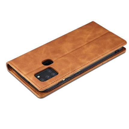 GUSSIM GS-001 Business Style Horizontal Flip Skin Feel PU Leather Case with Holder & Card Slots & Wallet & Photo Frame, For Samsung Galaxy A21s, For Samsung Galaxy A31, For Samsung Galaxy A41, For Samsung Galaxy A50, For Samsung Galaxy A51