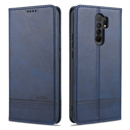 AZNS Magnetic Calf Texture Horizontal Flip Leather Case with Card Slots & Holder & Wallet, For Xiaomi Redmi 9, For Xiaomi Redmi Note 9 / 10X, For Xiaomi Mi 10 5G / 10 Pro 5G, For Xiaomi POCO X3 NFC