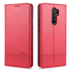 AZNS Magnetic Calf Texture Horizontal Flip Leather Case with Card Slots & Holder & Wallet, For Xiaomi Redmi 9, For Xiaomi Redmi Note 9 / 10X, For Xiaomi Mi 10 5G / 10 Pro 5G, For Xiaomi POCO X3 NFC