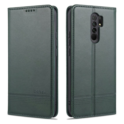 AZNS Magnetic Calf Texture Horizontal Flip Leather Case with Card Slots & Holder & Wallet, For Xiaomi Redmi 9, For Xiaomi Redmi Note 9 / 10X, For Xiaomi Mi 10 5G / 10 Pro 5G, For Xiaomi POCO X3 NFC