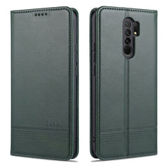 AZNS Magnetic Calf Texture Horizontal Flip Leather Case with Card Slots & Holder & Wallet, For Xiaomi Redmi 9, For Xiaomi Redmi Note 9 / 10X, For Xiaomi Mi 10 5G / 10 Pro 5G, For Xiaomi POCO X3 NFC