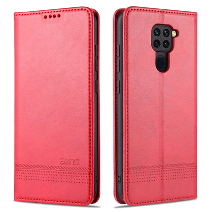 AZNS Magnetic Calf Texture Horizontal Flip Leather Case with Card Slots & Holder & Wallet, For Xiaomi Redmi 9, For Xiaomi Redmi Note 9 / 10X, For Xiaomi Mi 10 5G / 10 Pro 5G, For Xiaomi POCO X3 NFC