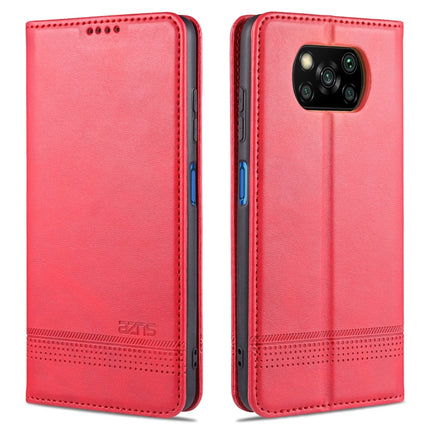 AZNS Magnetic Calf Texture Horizontal Flip Leather Case with Card Slots & Holder & Wallet, For Xiaomi Redmi 9, For Xiaomi Redmi Note 9 / 10X, For Xiaomi Mi 10 5G / 10 Pro 5G, For Xiaomi POCO X3 NFC