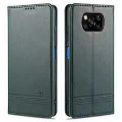 AZNS Magnetic Calf Texture Horizontal Flip Leather Case with Card Slots & Holder & Wallet, For Xiaomi Redmi 9, For Xiaomi Redmi Note 9 / 10X, For Xiaomi Mi 10 5G / 10 Pro 5G, For Xiaomi POCO X3 NFC