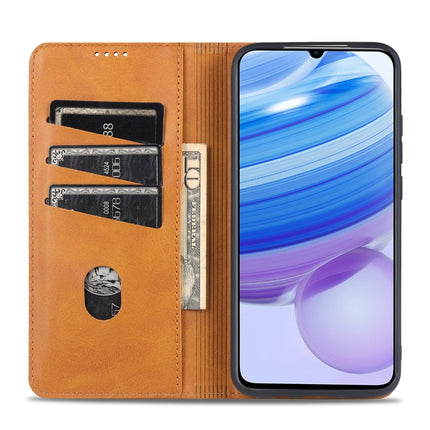 AZNS Magnetic Calf Texture Horizontal Flip Leather Case with Card Slots & Holder & Wallet, For Xiaomi Redmi 10X 5G, For Xiaomi Mi 10T / 10T Pro / Redmi K30s, For Xiaomi Redmi Note 9 Pro / Note 9s, For Xiaomi Mi 10 Lite