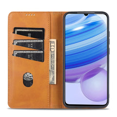 AZNS Magnetic Calf Texture Horizontal Flip Leather Case with Card Slots & Holder & Wallet, For Xiaomi Redmi 10X 5G, For Xiaomi Mi 10T / 10T Pro / Redmi K30s, For Xiaomi Redmi Note 9 Pro / Note 9s, For Xiaomi Mi 10 Lite