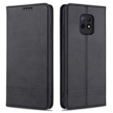AZNS Magnetic Calf Texture Horizontal Flip Leather Case with Card Slots & Holder & Wallet, For Xiaomi Redmi 10X 5G, For Xiaomi Mi 10T / 10T Pro / Redmi K30s, For Xiaomi Redmi Note 9 Pro / Note 9s, For Xiaomi Mi 10 Lite