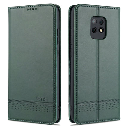 AZNS Magnetic Calf Texture Horizontal Flip Leather Case with Card Slots & Holder & Wallet, For Xiaomi Redmi 10X 5G, For Xiaomi Mi 10T / 10T Pro / Redmi K30s, For Xiaomi Redmi Note 9 Pro / Note 9s, For Xiaomi Mi 10 Lite