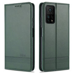 AZNS Magnetic Calf Texture Horizontal Flip Leather Case with Card Slots & Holder & Wallet, For Xiaomi Redmi 10X 5G, For Xiaomi Mi 10T / 10T Pro / Redmi K30s, For Xiaomi Redmi Note 9 Pro / Note 9s, For Xiaomi Mi 10 Lite