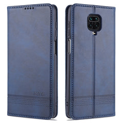 AZNS Magnetic Calf Texture Horizontal Flip Leather Case with Card Slots & Holder & Wallet, For Xiaomi Redmi 10X 5G, For Xiaomi Mi 10T / 10T Pro / Redmi K30s, For Xiaomi Redmi Note 9 Pro / Note 9s, For Xiaomi Mi 10 Lite