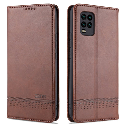 AZNS Magnetic Calf Texture Horizontal Flip Leather Case with Card Slots & Holder & Wallet, For Xiaomi Redmi 10X 5G, For Xiaomi Mi 10T / 10T Pro / Redmi K30s, For Xiaomi Redmi Note 9 Pro / Note 9s, For Xiaomi Mi 10 Lite
