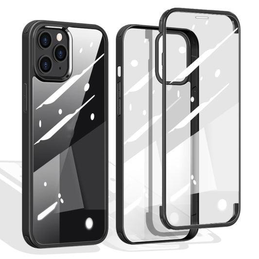 Funda protectora de plástico de doble cara para iPhone 12 mini, iPhone 12/12 Pro, iPhone 12 Pro Max