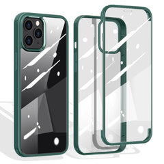 Double-sided Plastic Glass Protective Case, For iPhone 12 mini, For iPhone 12 / 12 Pro, For iPhone 12 Pro Max